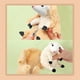 thumbnail image 4 of Lindos animales de peluche de oveja afeitada, juguetes de peluche de cordero kawaii, regalos divertidos de cumpleaños para mujeres, niñas, niños, adolescentes, pequeños peluches, decoración de ovejas, 4 of 4