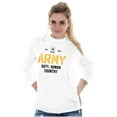 thumbnail image 4 of US Army Est 1775 Duty Honor Country Unisex Plus Size Long Sleeve Shirt Brisco Brands 3X, 4 of 5