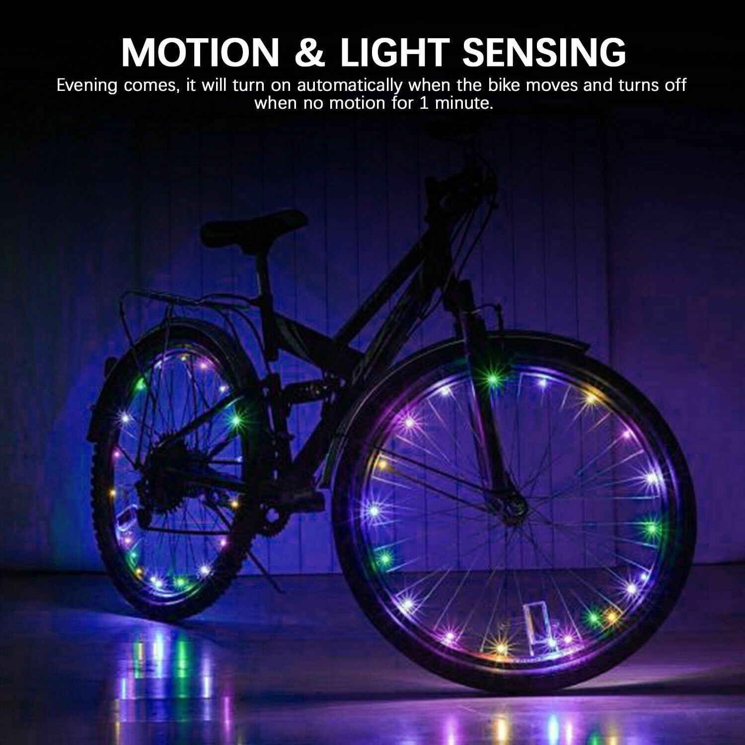 wheel bicycle lights