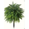 thumbnail image 2 of Artificial Cat Tail - 21" UV Resistant Outdoor Shrubs with Ground Spike - Realistic Bushes for Porch & Garden Decor, 2 of 9