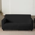 thumbnail image 4 of MeyJey Waterproof Sofa Cover, Slipcover for 4 Seat Sofa, Stretch Furniture Protector for Kids Dogs Cats Pets, Black, 4 of 10