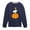 NAVY, variant on - Snoopy Woodstock Pumpkin - Toddler & Youth Long Sleeve Graphic T-Shirt