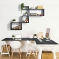 thumbnail image 6 of Kaboon 59.1x27.56 inch Universal Table Top, 1 inch Thick, Black, 6 of 6
