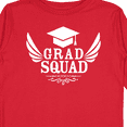 thumbnail image 4 of Inktastic Grad Squad with Graduation Cap and Wings Boys or Girls Long Sleeve Toddler T-Shirt, 4 of 5