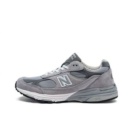 

993 simple and comfortable shock absorption anti-slip and wear-resistant low-top leisure running shoes for men and women the same gray MR993GL