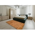 thumbnail image 4 of Ahgly Company Indoor Rectangle Abstract Orange Oriental Area Rugs, 4' x 6', 4 of 6
