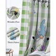 thumbnail image 3 of Easter Blackout Curtains for Bedroom Living Room Darkening Curtains 90 Inch Spring Gnomes Flowers Rabbit Butterfly Green Plaid Black Out Window Curtain Privacy Window Treatment Drapes 52"x90"x2, 3 of 9