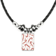 thumbnail image 1 of festival navidad muleta white repetir collar a mano colgante de cuerda de cuero Unbranded M, 1 of 3