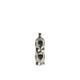 thumbnail image 1 of Ceramic Round Bottle Vase, Silver - Small, 1 of 1
