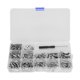 thumbnail image 1 of Kit de remaches Punk, Kit de remachKit de remaches punk, caja de almacenamiento de herramientas de instalación de kit de pinchos para manualidades de cuero DIY LHCER NO, 1 of 5