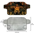 thumbnail image 5 of FORUDESIGNS Turtle Hibiscus Print Thicken Car Windshield Snow Cover, All-Weather Auto Winter Frost Cover Waterproof Sunshade Snow Cover, 55.9 × 37.7 inches, Fits Truck, Van, SUV, 5 of 6