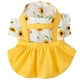 thumbnail image 1 of Vestido de girasol para perro, vestidos de flores para perro, falda para cachorro, vestido para mascota, ropa para niña y gato., 1 of 7