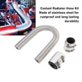 thumbnail image 4 of 48 Inch Radiator Flexible Coolant Water Hose Kit with Cap Clamp Stainless Steel Universal Engine Cooling Water Hose Kit, 4 of 7
