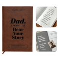 thumbnail image 1 of Papá, quiero escuchar tu historia Cuaderno de cuero, Diario guiado por un padre para compartir su vida y su amor, Envuelto en cuero, 1 of 5