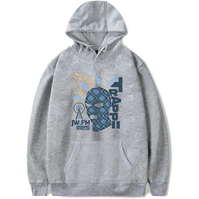 Jay Wheeler Hoodie TRAPPii Mask Merch Men Fashion Sweatshirt Women Long Sleeve Pullover Rapper Streetwear