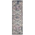thumbnail image 2 of SAFAVIEH Evoke Westley Bordered Runner Rug, Gray/Navy, 2'2" x 7', 2 of 8