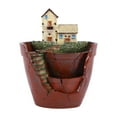 thumbnail image 4 of Verdant Touch Maceta para suculentas, 1 unidad, para colgar en forma de jardín, de resina, para plantar plantas suculentas, decoración de jardín caliente, 4 of 5