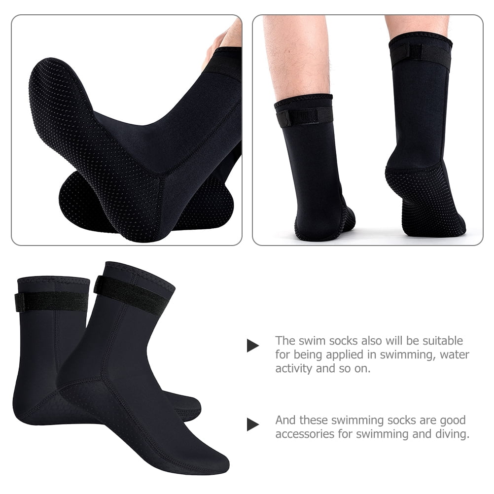 OFF-WHITE Swimming Man Socks White/Black
