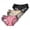 3 Pack-Pink/Skin/Black, variant on 3 Pack Women Lace Trim Panties Low Rise Hipster Breathable Soft Stretch Underpants
