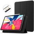 thumbnail image 1 of Case Compatible With Ipad Pro 11 "2018, Protective Case With Auto Sleep / Wake Up Function, Magnetic Attachment And Charge For Apple Pencil 2 - Black, 1 of 7
