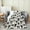 Black and White, variant on Bow All Season,Bed Blanket Girls Bow Plush Throw Blanket, for Kids Boys Girls Teens Cute Bowknot Flannel Fleece Blanket 40"x50" Kawaii Cute