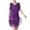Purple, variant on ZQUUVOU Women's Sparkly Sequin Dress Solid Color Make Dress Formal Dresses Gold