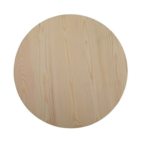 UPC: 0195158661651 | 18  Unfinished Wooden Circle Plaque by Make Market®