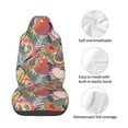 thumbnail image 4 of Yiaed Tropical Fruit Print Car Seat Covers,Universal Auto Seats Protector Fits for Car,SUV Sedan,Truck,Automotive Seat Covers & Accessories, 4 of 5