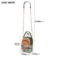 thumbnail image 2 of FORMRS Crossbody Bag for Women Quilted Travel Shoulder Cell Phone Purse with Chain Strap Handbag, Retro UFO, 2 of 7