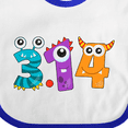 thumbnail image 4 of Inktastic Monsters Like Pi- Pi Day Numbers Boys or Girls Baby Bib, 4 of 4