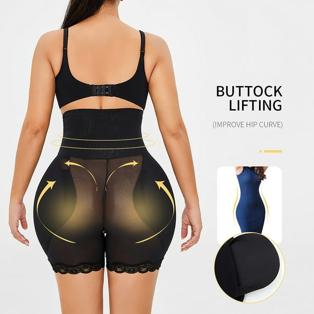 Women's High Waist Alterable Button Lifter Hip And Hip Tucks In