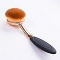 thumbnail image 4 of Oval Foundation Brush Large Toothbrush makeup brushes Fast Flawless Application Liquid Cream Powder Foundation, 4 of 13