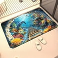 thumbnail image 4 of 40*60Cm 3D Visual Floor Mat - 5, 3D Stereo Pond Diatomaceous Earth Rug Entryway Non Absorbent Mat Bathroom/Kitchen Oil Proof Foot Mat Realistic Decor Mat, 1 Rug, 4 of 4