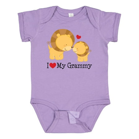 

Inktastic I Love My Grammy Gift Baby Boy or Baby Girl Bodysuit
