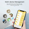 thumbnail image 3 of Wireless Key Finder Tracking Device Bluetooth Smart Tracker Anti-lost Alarm Sensor for Pets/Keys/Bags, App Controlled, Bluetooth Selfie Shutter, Blue, 3 of 8
