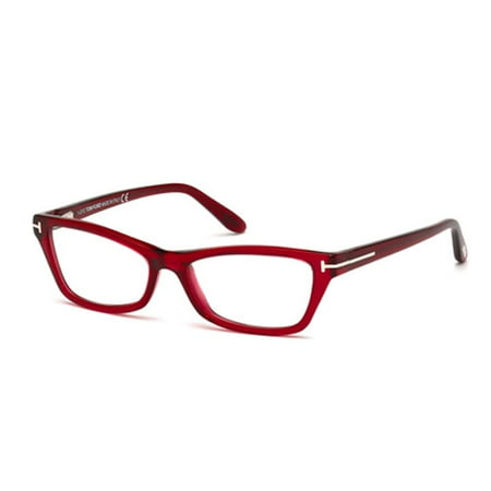 Tom Ford Womens Eyeglasses FT5265-068  Red Cat-Eye Frames