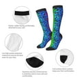 thumbnail image 4 of Picia Women Crew Soft Moisture-wicking Socks Multicolored Butterflies Pattern Design Cotton Socks, One Size fit All, 4 of 9