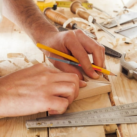 WASHWEPE 10Pcs Wood Files Woodworking Tools With Titanium Coated Material