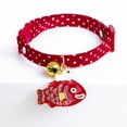 thumbnail image 2 of Mosey Stylish Puppy Collar Wave Dots Patten   for Taking Photo   Wear-resistant, 2 of 7
