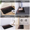 thumbnail image 6 of Uemuo Rose Gold Glitter1 Printed Door Mat Indoor Doormat 16"x24",Front Back Door Mats Non Slip Entrance Rugs,Inside Doormats for Entryway, 6 of 9