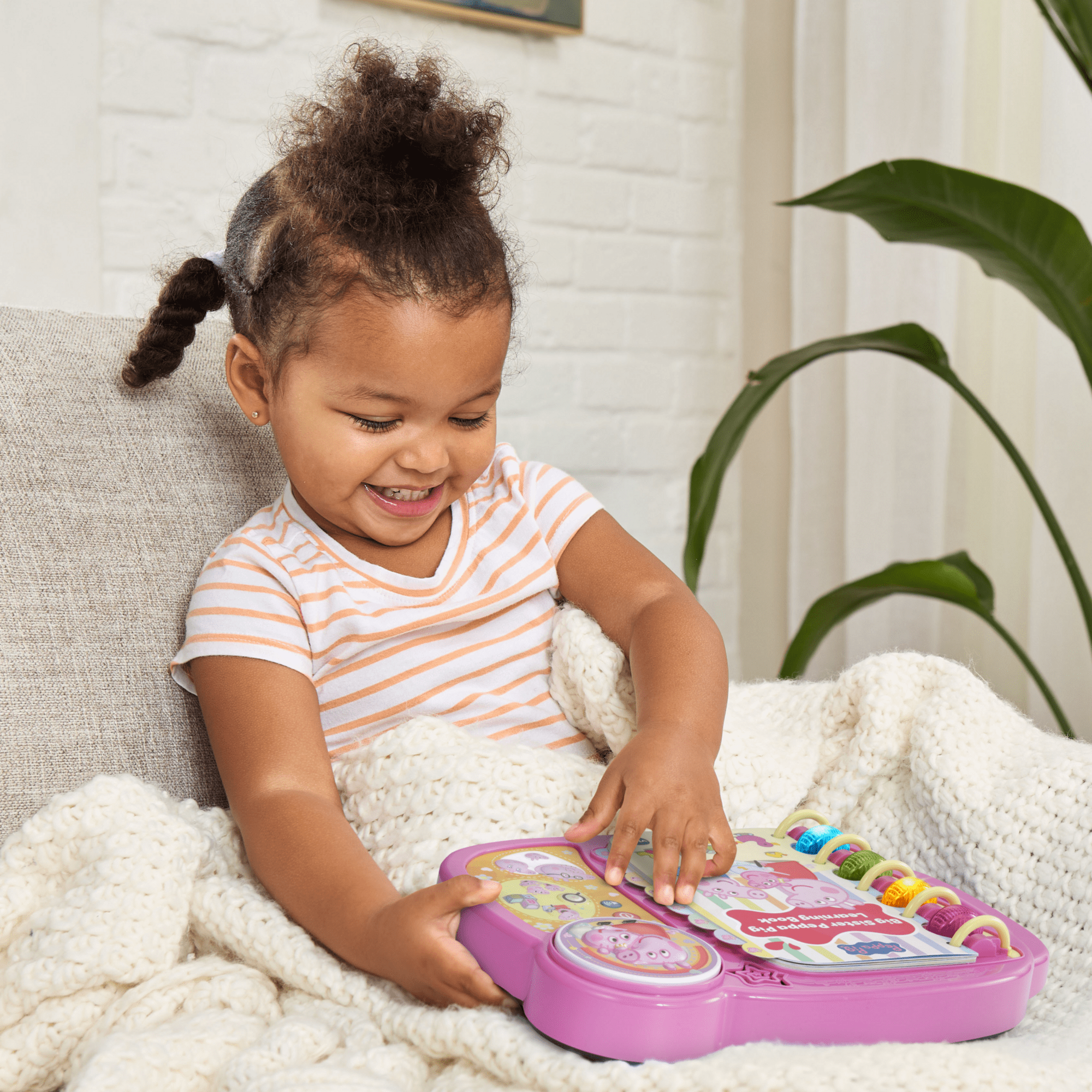 VTech® Peppa Pig Big Sister Peppa Pig Learning Book for Toddlers - English Version, 2+ Yrs