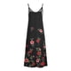 thumbnail image 5 of Vestido largo de playa ajustado con estampado de rayas sin mangas con cuello en V y cintura media a la moda para mujer Pompotops  ghjkhdj9235, 5 of 5