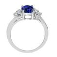 thumbnail image 3 of AoneJewelry 1.50 Ct. Diamond Tanzanite Ring In 10K Solid Rose, Yellow & White Gold, 3 of 4