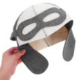 thumbnail image 2 of Sauna Hat for Men Pilot Shape Sauna Room Steam Bathroom Felt Material for Sweat Absorption 1Pack, 2 of 4