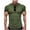 Army Green, variant on Men's Active Athletic Dri-Power Loose Fit Short Sleeve Performance T-Shirt Crew Neck Relaxed Fit Black XXXL(XXXL)