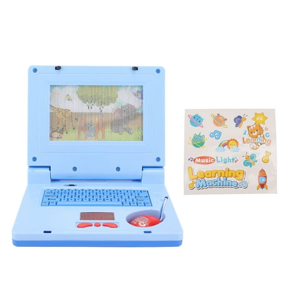 Kids Learning Laptop, Pre School Laptop Interactive Educational Kids Computer Toy,Interactive Kids Learning Laptop With Led Music, Educational Games[HQ2236T]