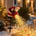thumbnail image 6 of Santa’S Magic Pour Solar Pathway Lights Outdoor,Flowing Led Christmas Solar Garden Lights With Star Gift,Waterproof Christmas Decorations For Lawn, 6 of 6