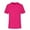 Hot Pink, variant on T-Shirts for Men Short Sleeve Crew Neck Solid Color Pullover Blouse Men's Plus Size Casual Fast-Drying Breathable Sport Shirt