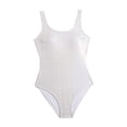 thumbnail image 4 of XIYON Women's One Piece Swimsuit Scale Triangle Swimsuit Backless With Style Design Bathing Suit For Women Vintage Swimwear, 4 of 5