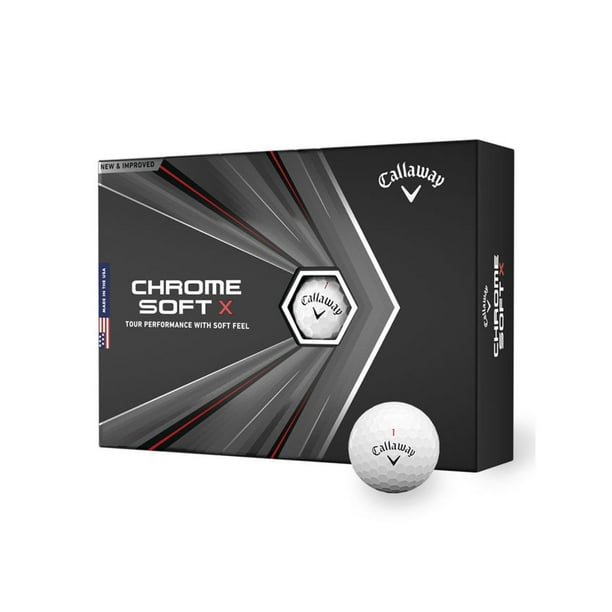 callaway chrome soft white golf balls